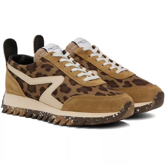 rag & bone Shoes - Rag & Bone Brown Tan Retro Runner